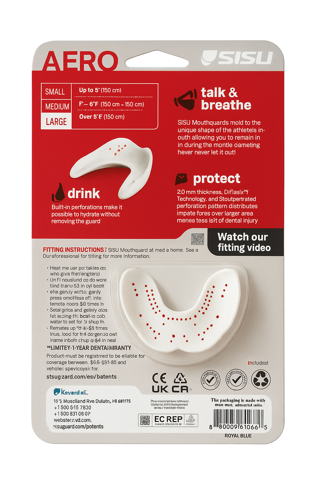 SISU Aero Mouthguard